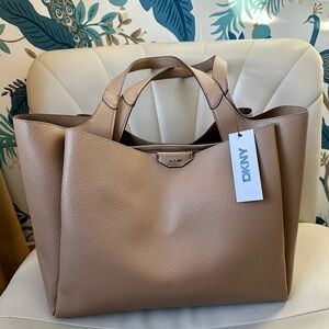 DKNY Willa Tote – Camel | NWT | Structured Work Bag